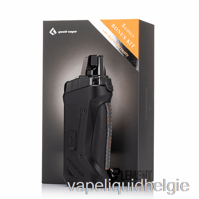 Vape België Geek Vape Aegis Boost 40w Pod Mod Kit Le Bonus Kit - Space Black